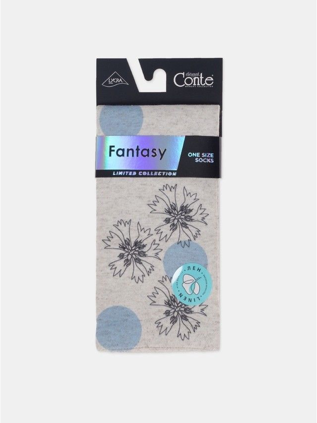 Носки женские CE FANTASY 20С-107/1СП, р.23-25, 676 бежевый - 9