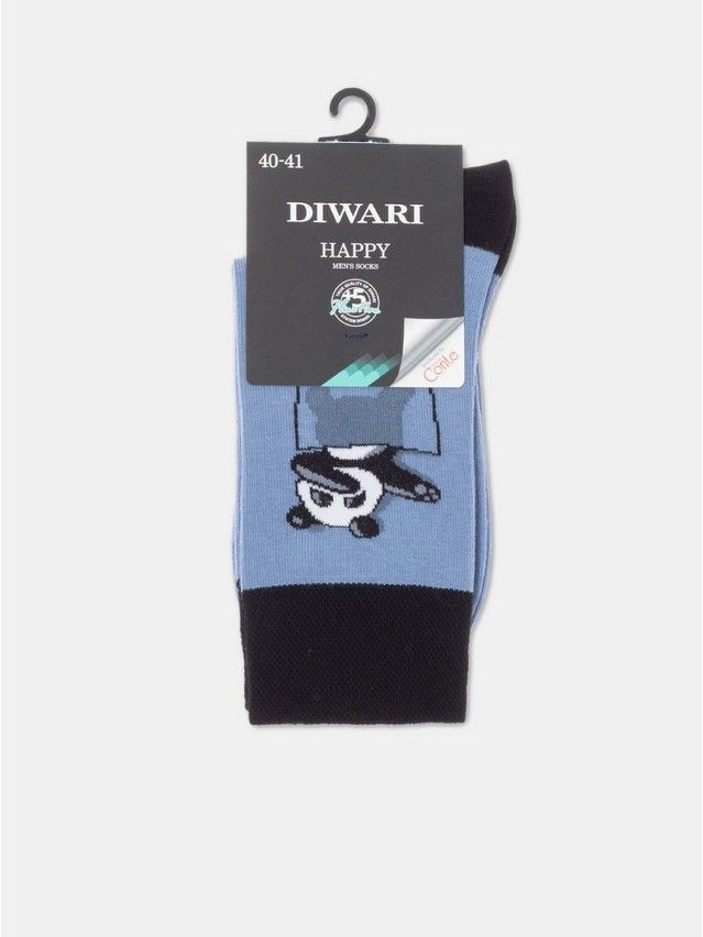 Носки мужские DW HAPPY 17С-151СП, р.25, 163 светлый джинс - 5