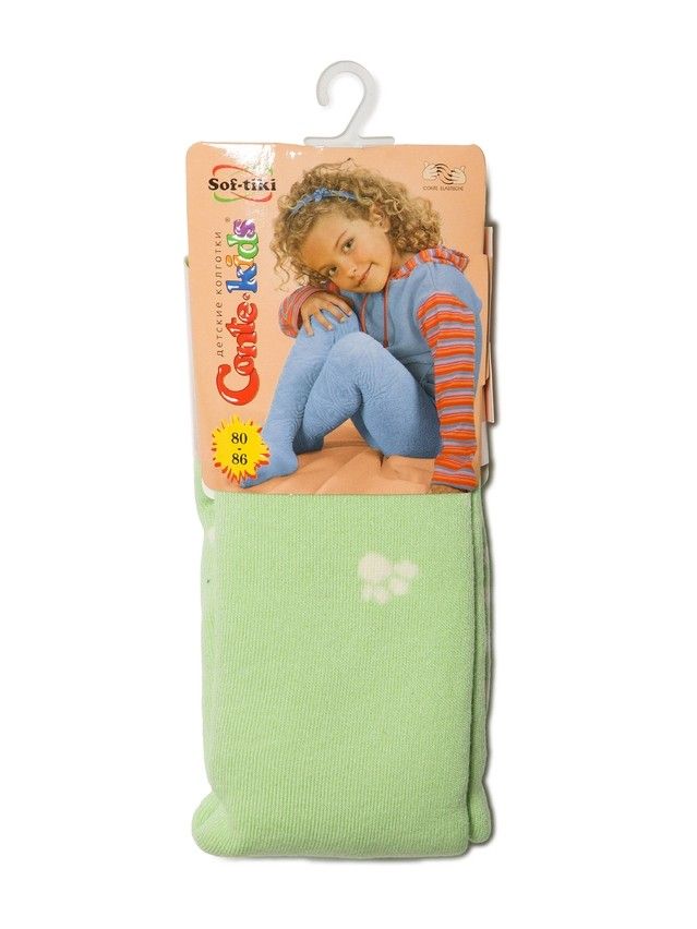 Children's tights CONTE-KIDS SOF-TIKI, s.80-86 (14),187 light green - 1