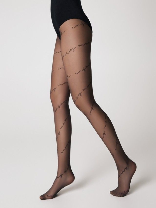 Колготки женские CE FANTASY SENTIMENT, р.2, grafit - 1