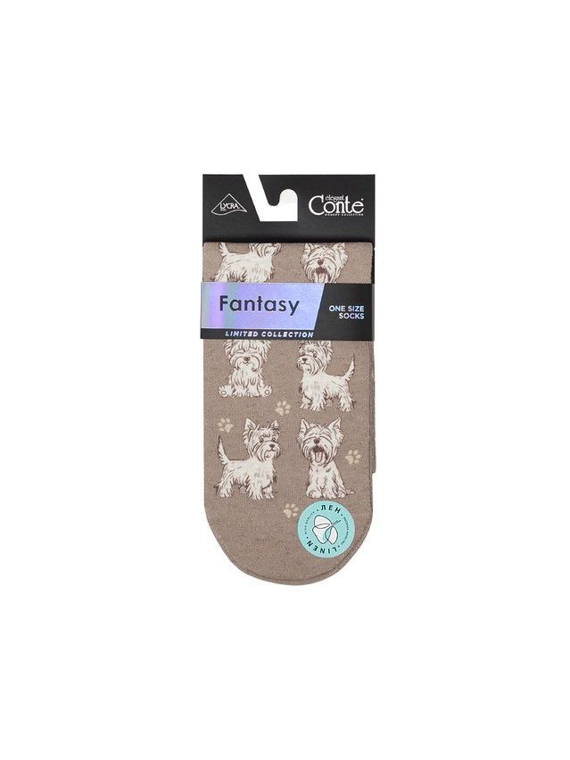 Носки женские CE FANTASY 20С-107/1СП, р.23-25, 732 кофейный - 4