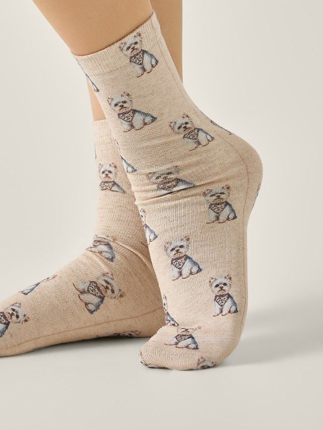 Носки женские CE FANTASY 20С-107/1СП, р.23-25, 737 персиковый - 2