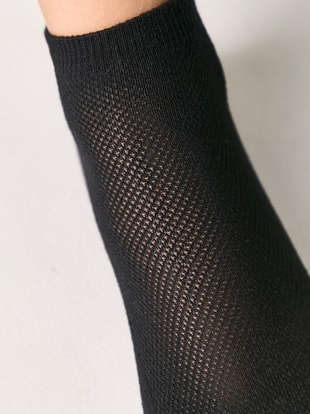 Children's socks ACTIVE (short) 19S-180SP, s. 21-23, 484 black - 4