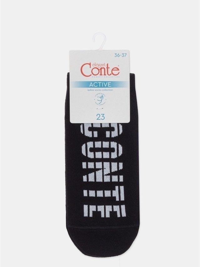 Носки женские хлопковые CE ACTIVE (короткие) 23С-111СП, р.23, 574 черный - 8