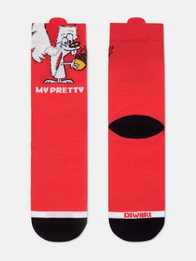 Носки мужские DW NEW YEAR 19С-66СП, р.42-45, 911 красный - 4