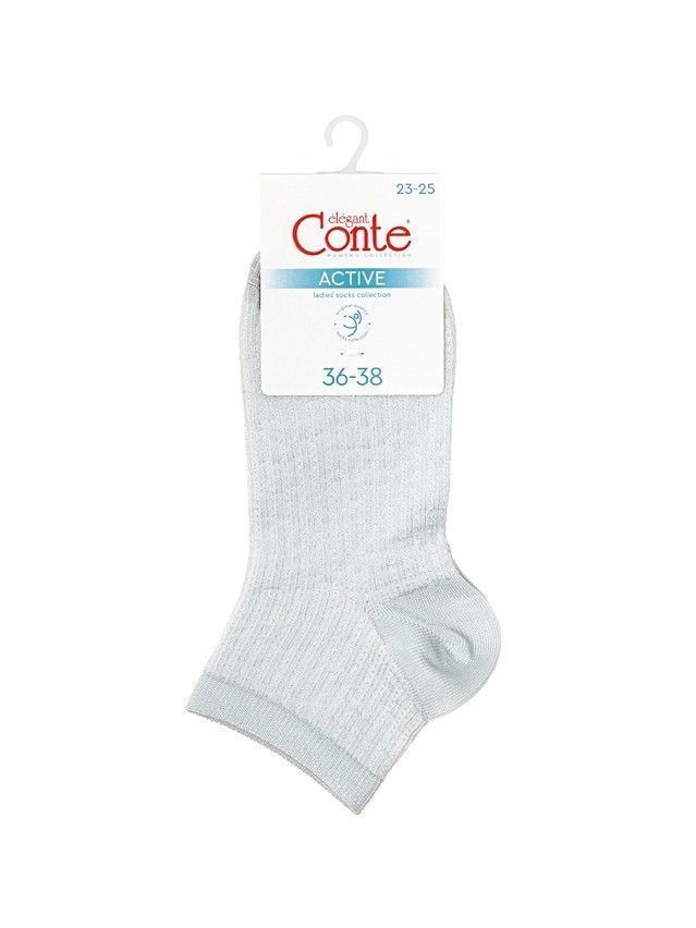 Носки женские вискозные CE ACTIVE (короткие) 24С-75СП, р.23-25, 704 светло-серый - 4