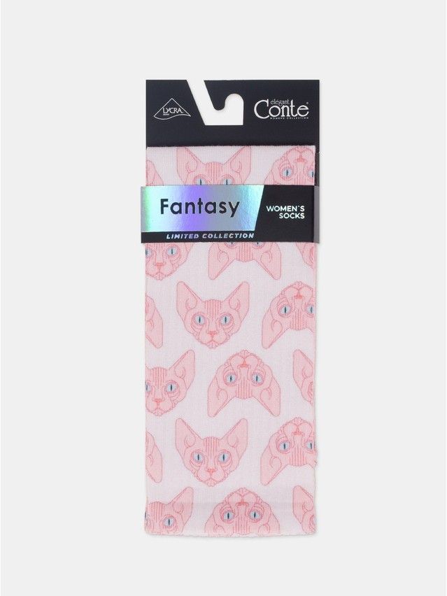 Носки женские хлопковые CE FANTASY 19С-236СП, р.23-25, 656 персиковый - 7