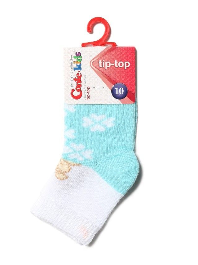 Children's socks CONTE-KIDS TIP-TOP, s.15-17, 219 pale turquoise - 2