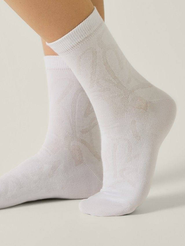 Носки женские хлопковые CE CLASSIC 15С-15СП, р.23-25, 687 белый - 2