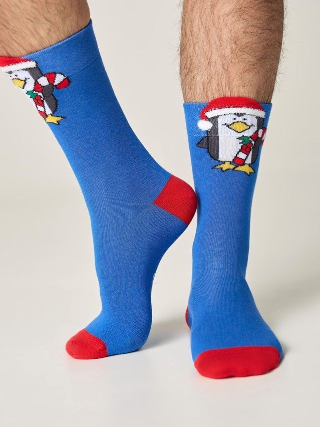 Носки мужские DW NEW YEAR 21С-71СП, р.27-29, 631 синий - 3