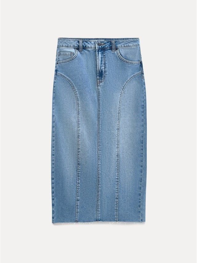 Юбка джинсовая женская CE CON-804, р.170-90, light blue - 7