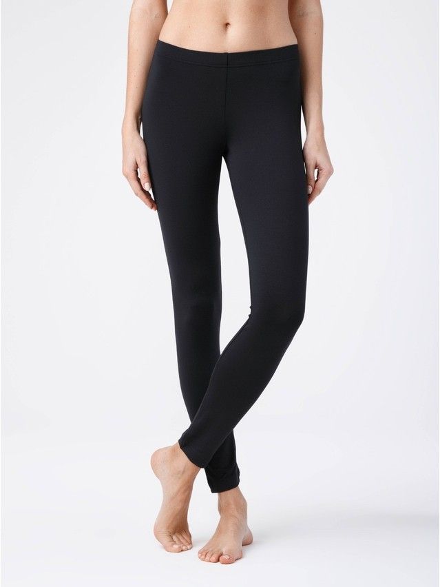Women's leggings CONTE ELEGANT NEW LINE, s.164-102, black - 1
