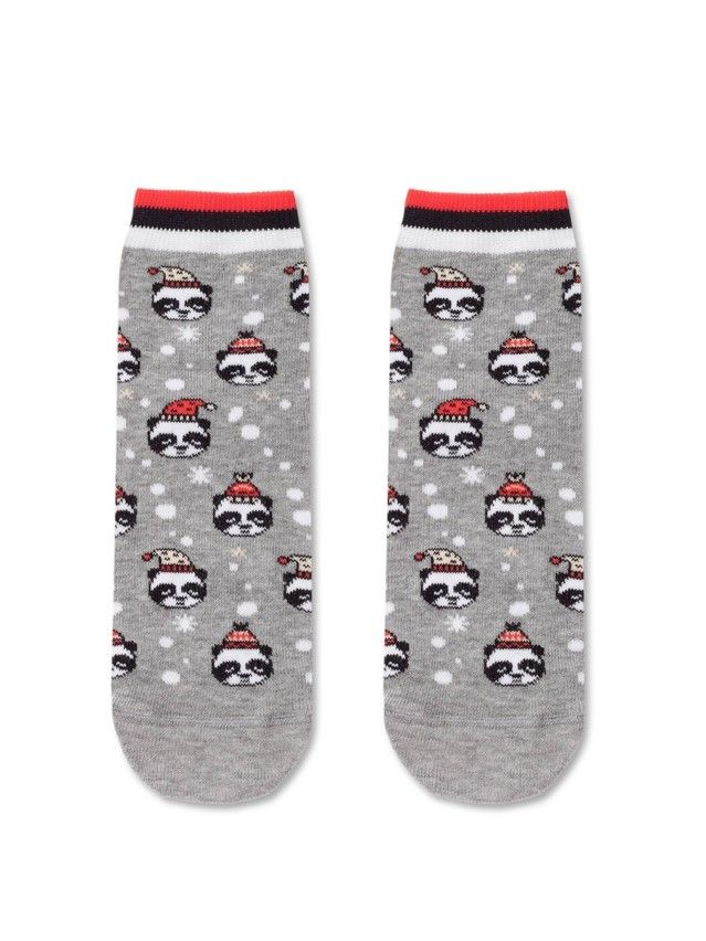 Children's socks CONTE-KIDS NEW YEAR, s.24-29, 518 grey - 4