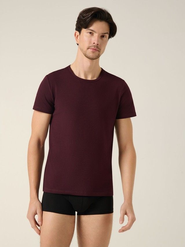 Фуфайка мужская DW BASIC MEN MF 2024 (пакет),р.170,176-100, dark bordo - 1