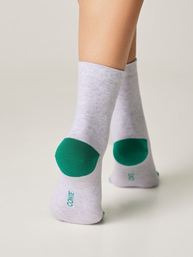 Носки женские хлопковые CE NEW YEAR 19С-86СП, р.23-25, 630 светло-серый - 3