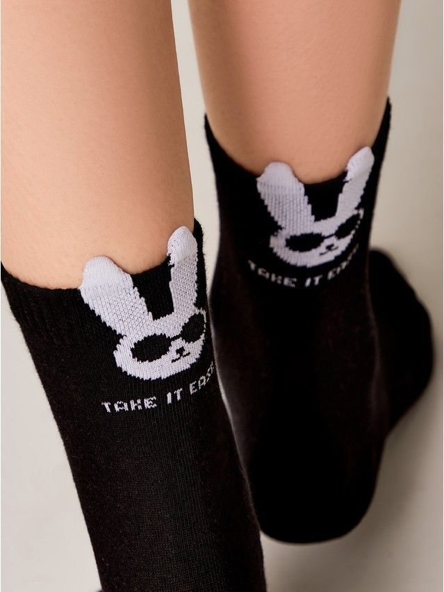 Носки женские хлопковые CE CLASSIC 17С-183СП, р.23-25, 540 черный - 1