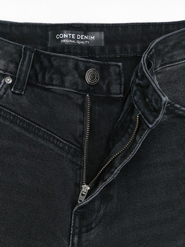Джинсы женские C CON-801, р.164-90, washed black - 10