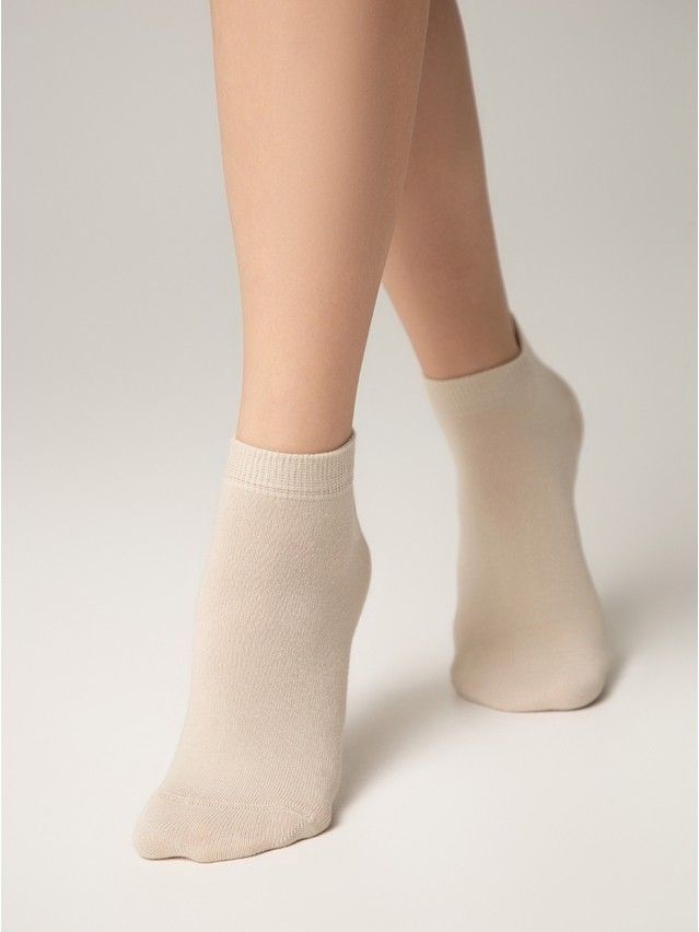 Носки женские хлопковые CE 3DSOCKS (короткие) 24С-3СП, р.23-25, 000 бежевый - 2