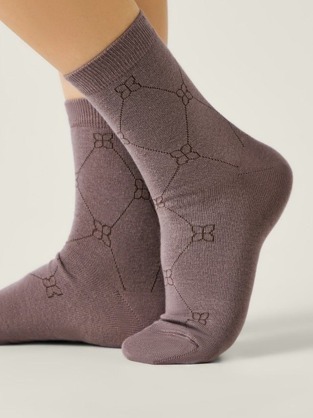 Носки женские хлопковые CE CLASSIC 7С-22СП, р.23-25, 686 кофейный - 2