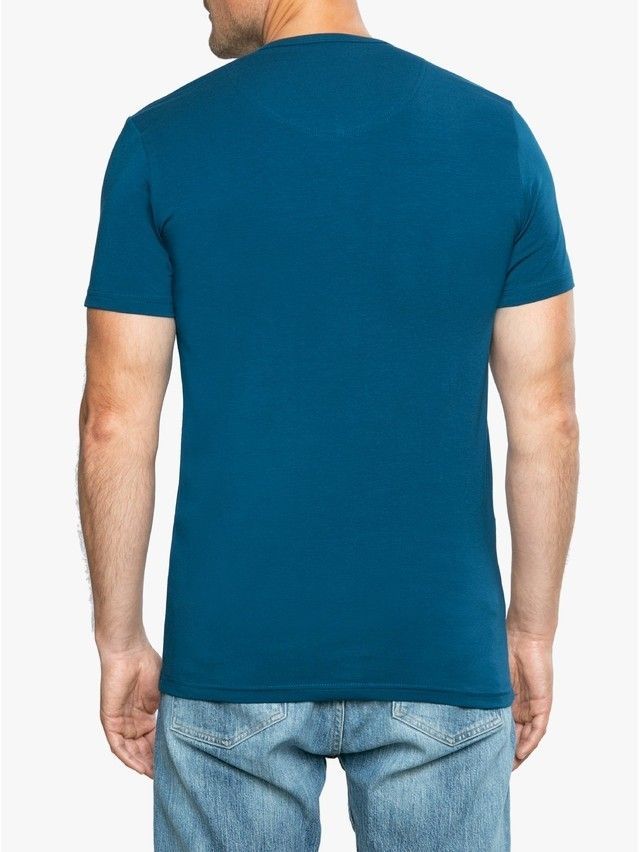 Футболка DW BASIC MF 310-10, р.170,176-100, deep sea green - 5