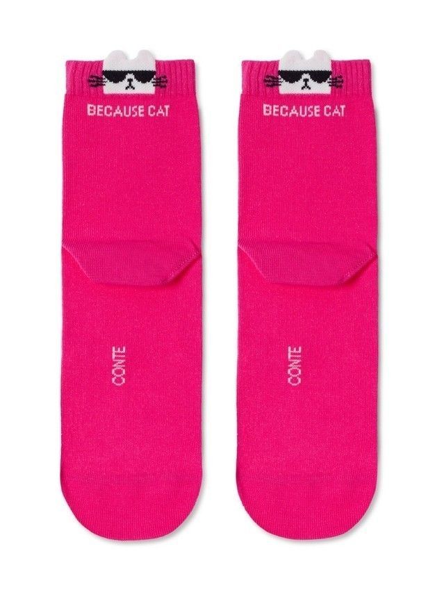 Носки женские хлопковые CE CLASSIC 17С-183СП, р.36-37, 250 фуксия - 3