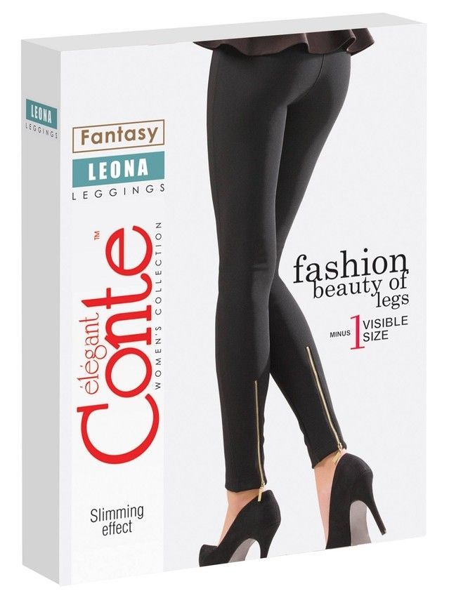 Women's leggings CONTE ELEGANT LEONA, s.164-102, marino - 1
