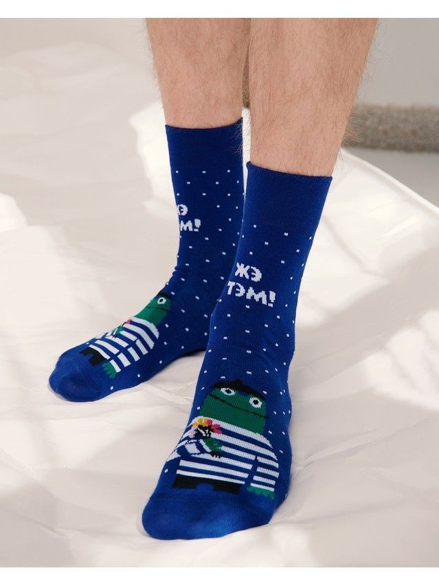 Носки мужские DW HAPPY 17С-151СП, р.25, 181 синий - 1