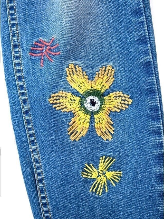 Denim trousers CONTE ELEGANT CON-32, s.170-94, dark blue - 9