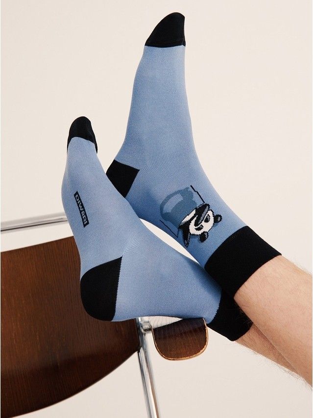 Носки мужские DW HAPPY 17С-151СП, р.25, 163 светлый джинс - 1