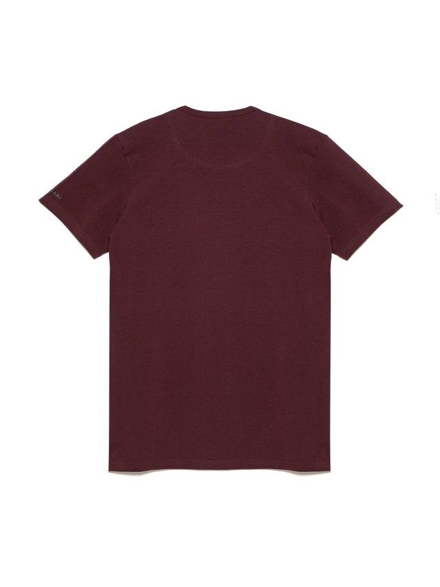 Футболка DW BASIC MF 309-10, р.170,176-100, bordo - 4