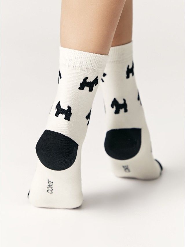 Носки женские хлопковые CE CLASSIC 7С-22СП, р.23-25, 587 молочный - 4