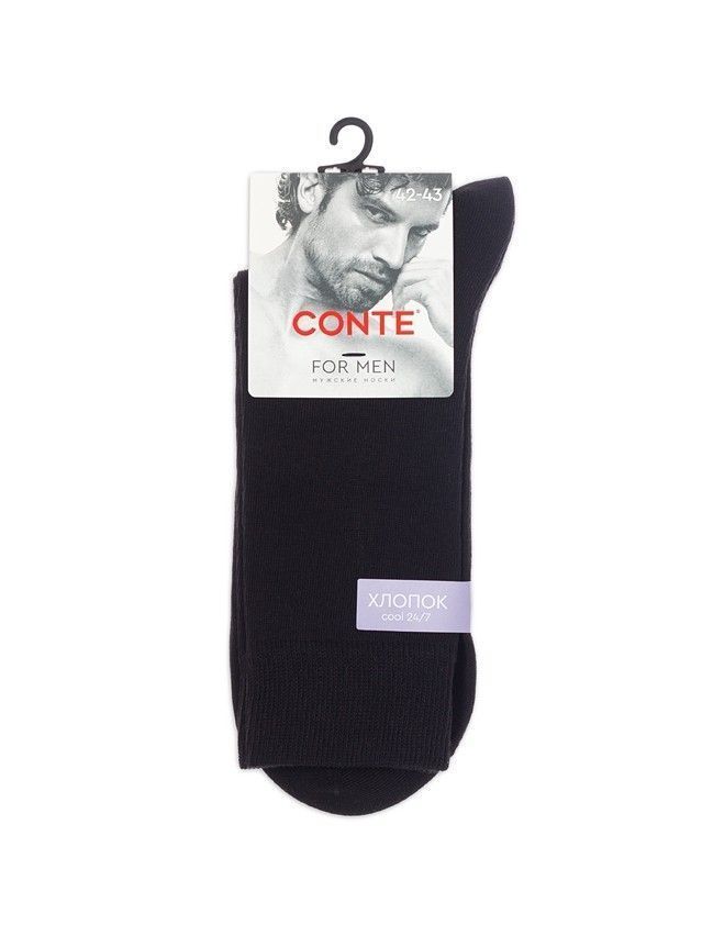 Носки мужские C (COOL 24/7) 24C-161CП, р.25, 000 черный - 5