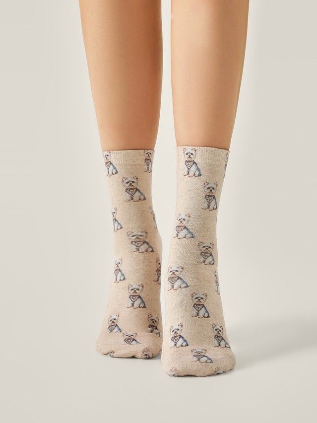 Носки женские CE FANTASY 20С-107/1СП, р.23-25, 737 персиковый - 1