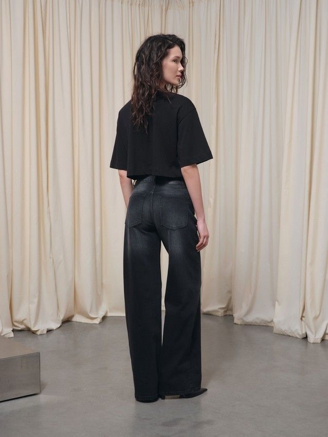 Джинсы женские C CON-800, р.164-90, washed black - 4