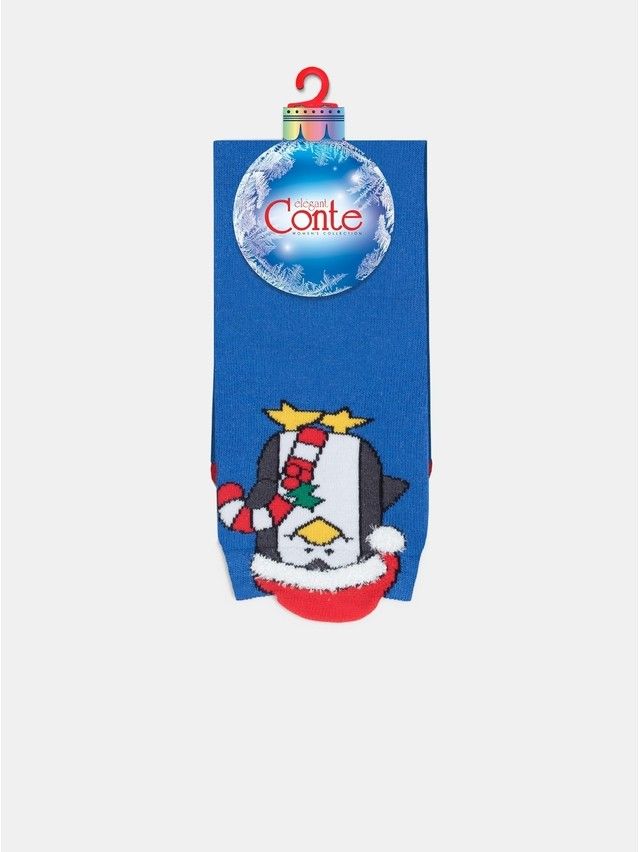 Носки женские хлопковые CE NEW YEAR 19С-86СП, р.23-25, 631 синий - 7