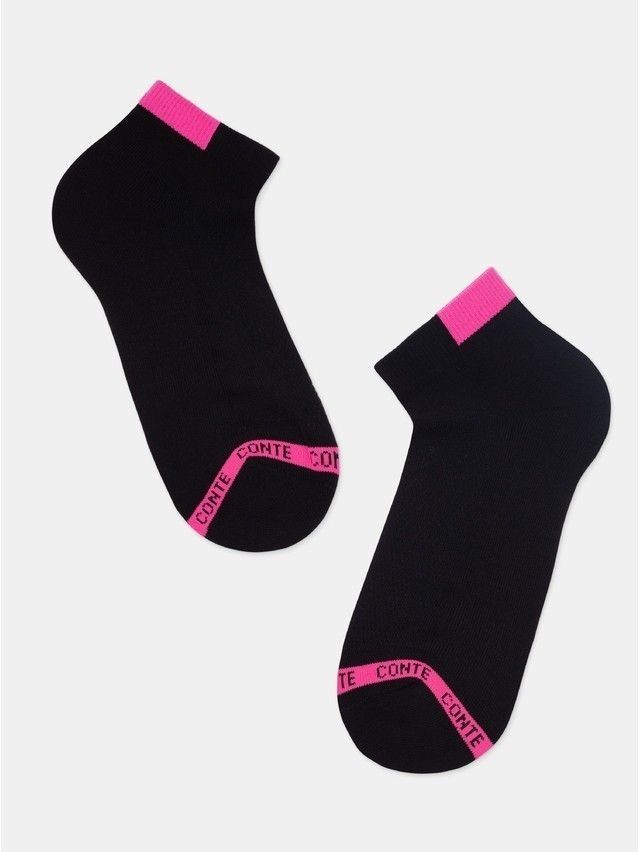 Носки женские хлопковые CE ACTIVE (короткие, махр. стопа) 16С-92СП, р.23, 573 черный - 4