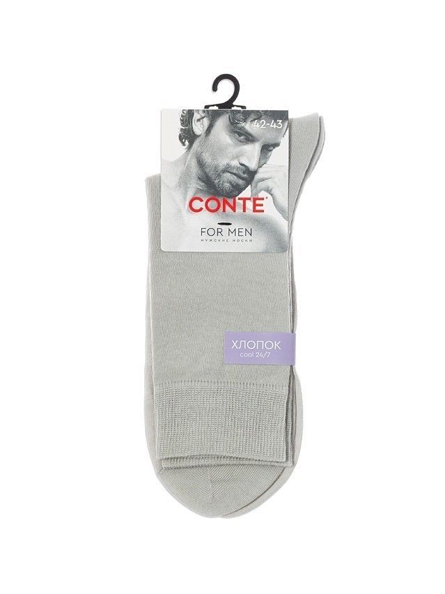 Носки мужские C (COOL 24/7) 24C-161CП, р.25, 000 серый - 4