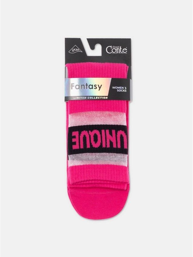 Носки женские хлопковые CE FANTASY 19С-77СП, р.36-39, 156 фуксия - 6