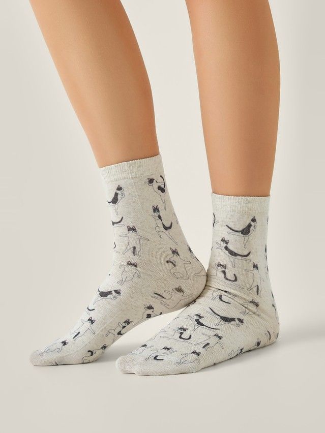 Носки женские CE FANTASY 20С-107/1СП, р.23-25, 740 бежевый - 2