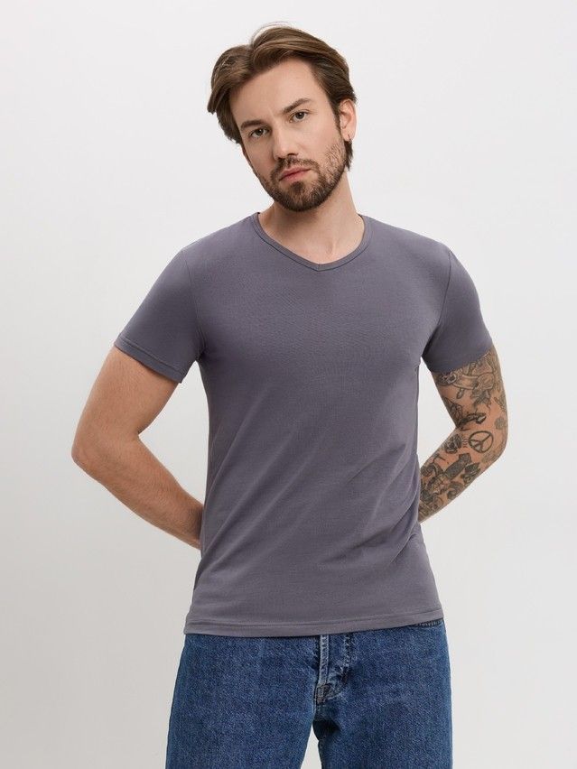 Фуфайка мужская DW BASIC MEN MF 2025 (пакет),р.170,176-100, dark grey - 2