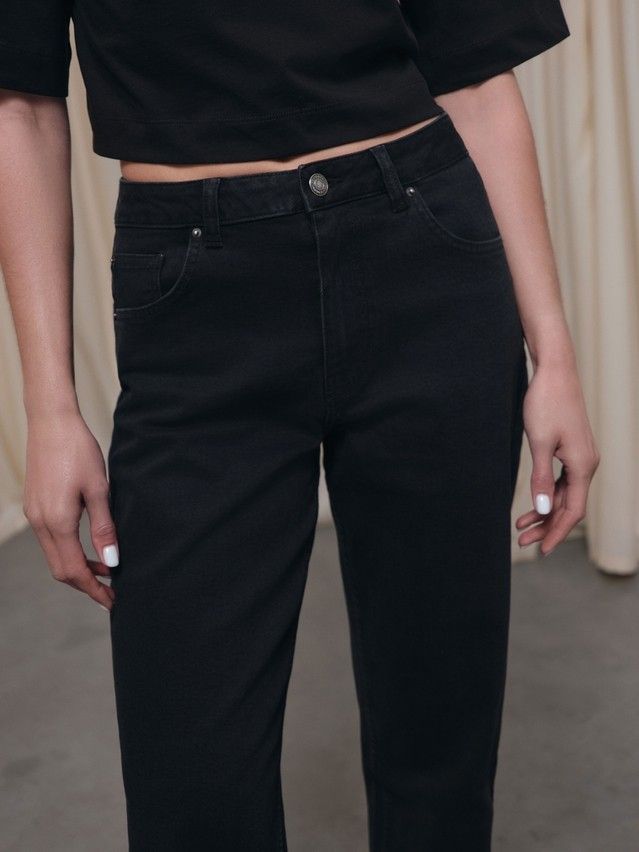 Джинсы женские C CON-844, р.164-90, washed black - 7