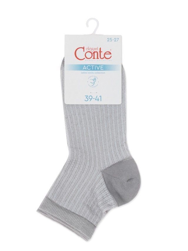 Носки женские вискозные CE ACTIVE (короткие) 24С-75СП, р.23-25, 704 серый - 5