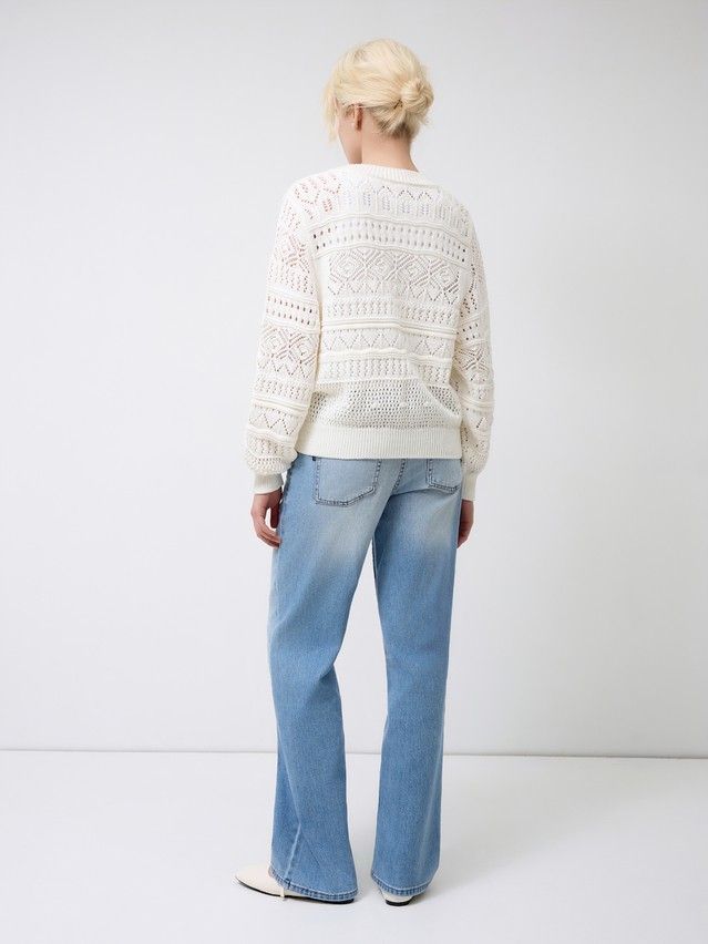 Джемпер женский CE LDK24111 24С-111СП, р.170-84, ecru - 2