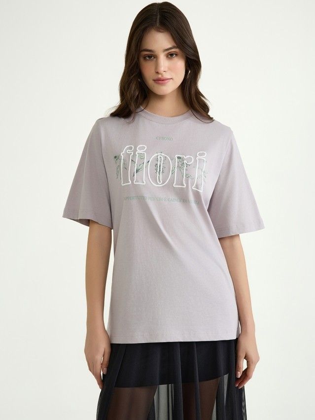 Джемпер женский CE LD 3036, р.170-92, coffee-fiori - 3