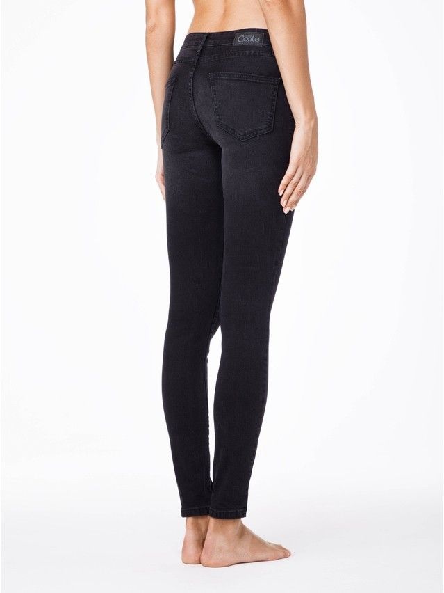 Denim trousers CONTE ELEGANT 2992/4937, s.170-102, dark grey - 2