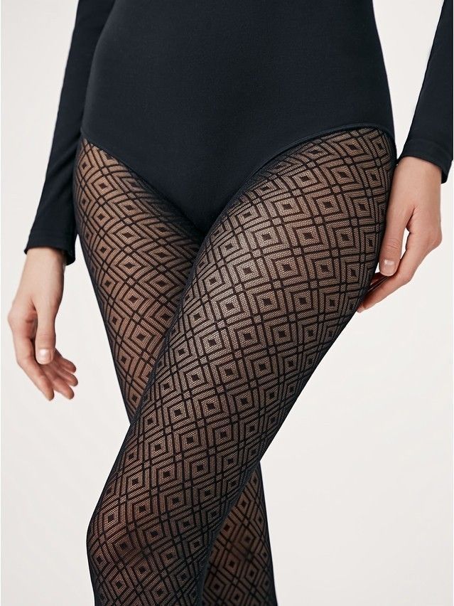 Колготки женские CE FANTASY ALBA, р.2, nero - 2