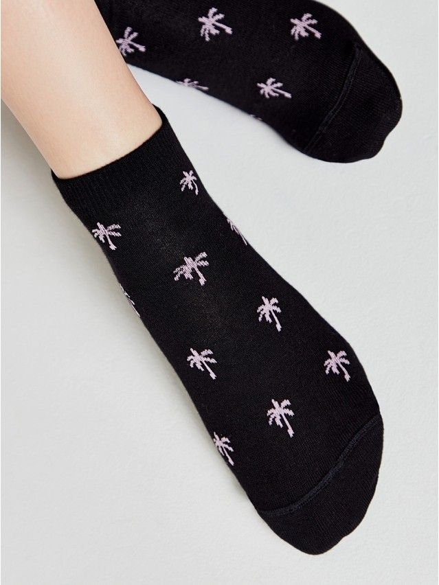 Носки женские хлопковые CE ACTIVE (короткие) 23С-111СП, р.23, 589 черный - 2