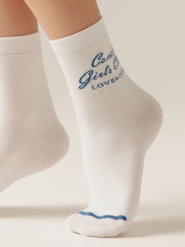 Носки женские хлопковые CE CLASSIC 7С-22СП, р.23-25, 685 молочный - 2