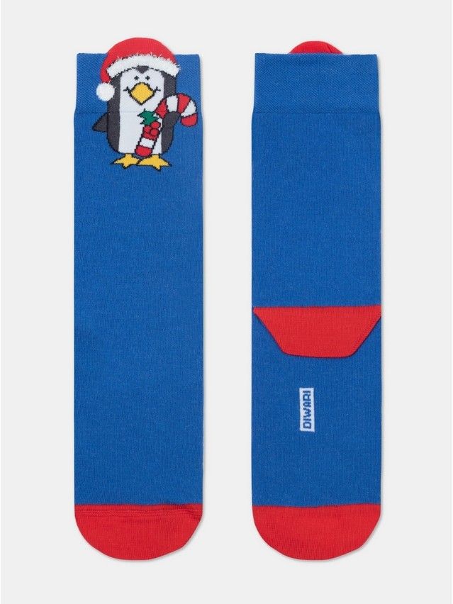 Носки мужские DW NEW YEAR 21С-71СП, р.27-29, 631 синий - 1