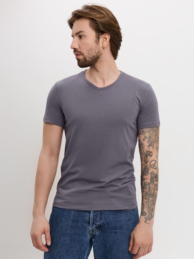 Фуфайка мужская DW BASIC MEN MF 2025 (пакет),р.170,176-100, dark grey - 4